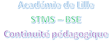 STMS - BSE - Continuité pédagogique