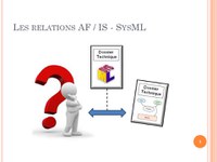 L’ingénierie système en langage SysML et la réactualisation des dossiers techniques